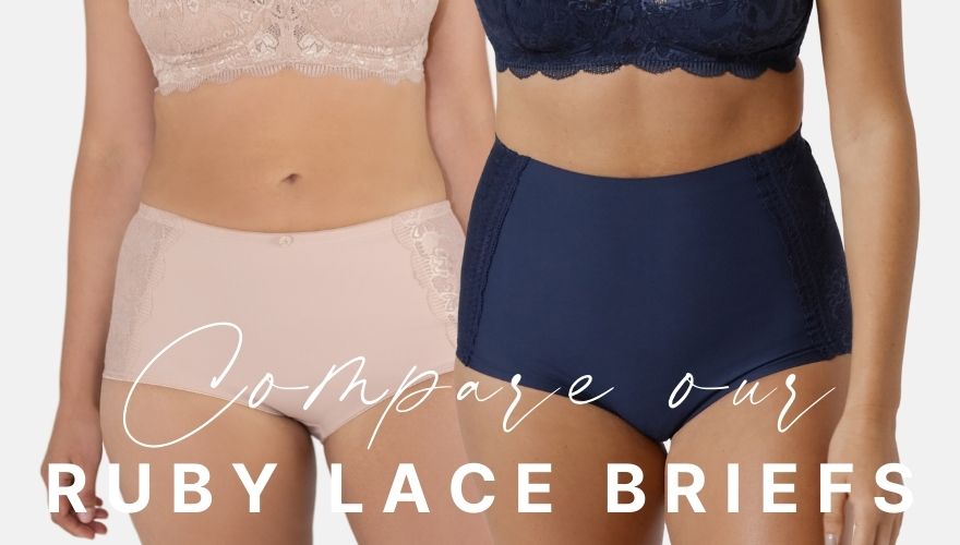 Compare our Ruby Lace Briefs | Bella Bodies Australia