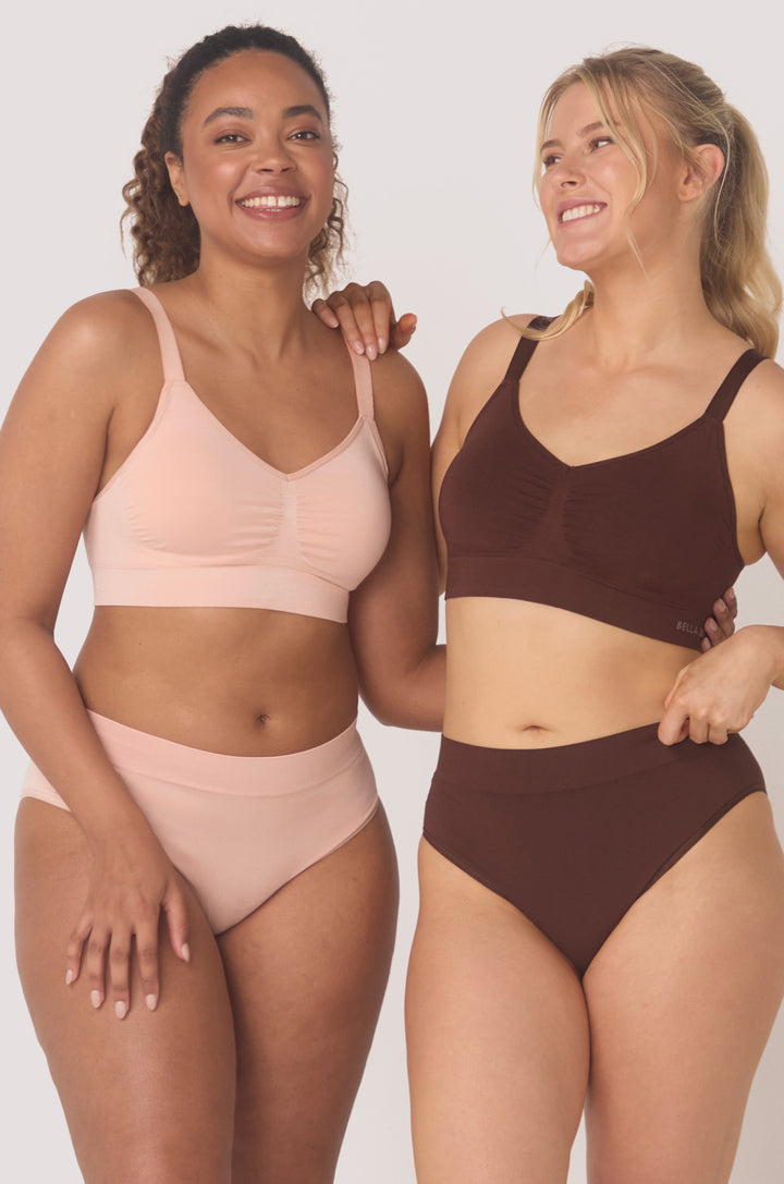 Bella Bodies Bamboo Underwear Intimates New Latest Season Colours. Sorbet, Espresso, Black Sand - Ad to huge range of colours to choose from.
