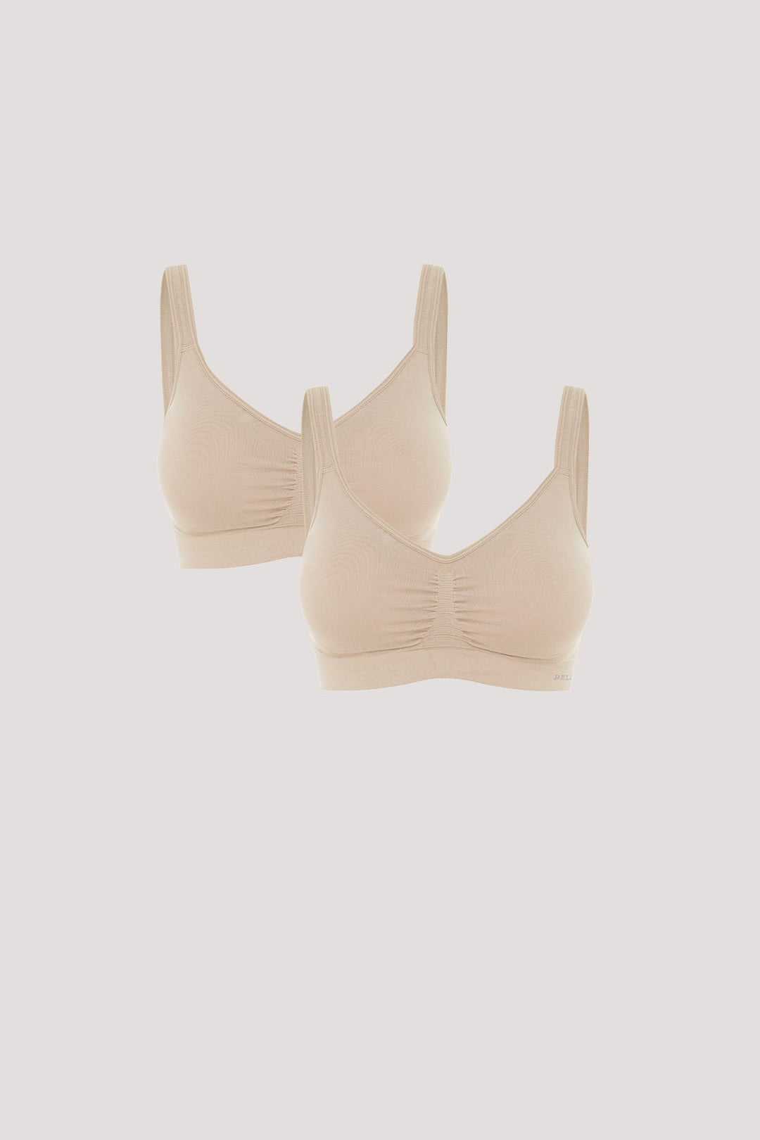 Bamboo Wirefree Bras 2 pack | Adjustable Back Support Bra | Bella Bodies Australia | Sand and Sand