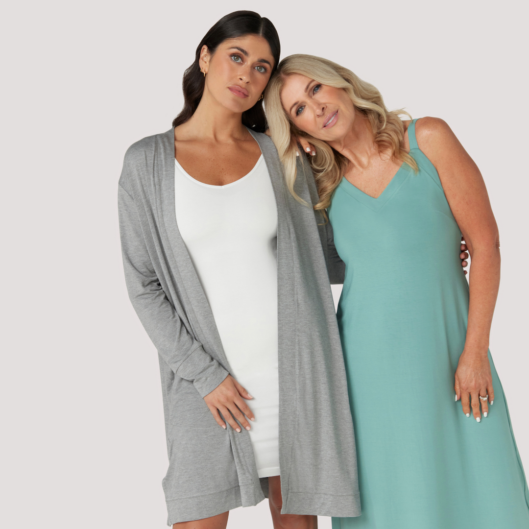 Loungewear Long Cardigan Essential Bella bodies Australia
