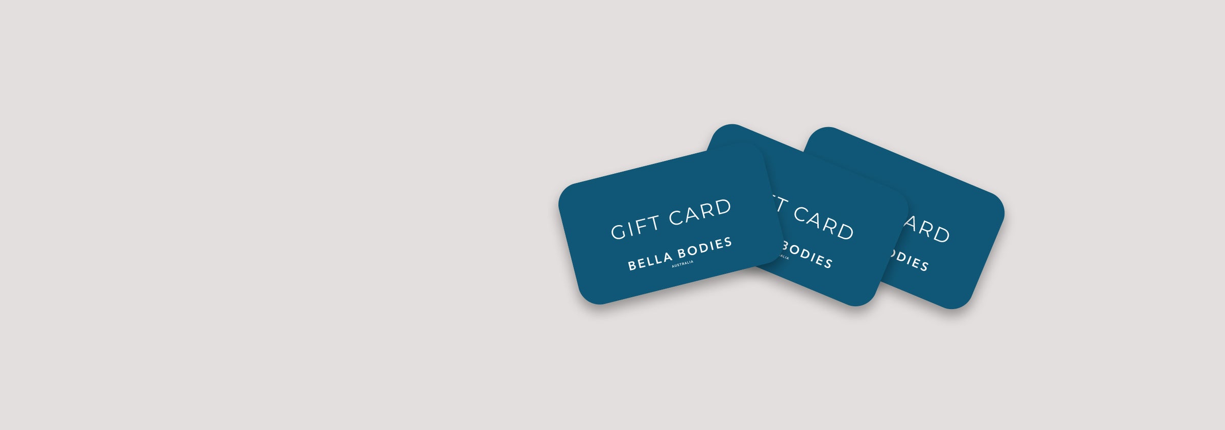 Gift Cards Bella Bodies Australia