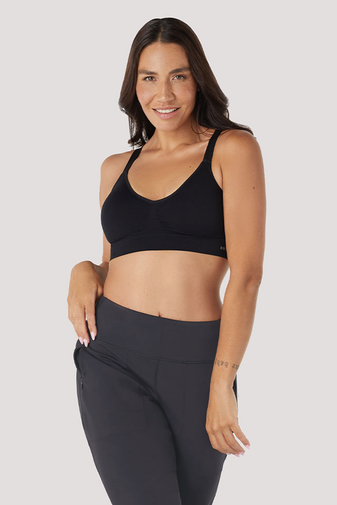 Women's joggers zippered pockets Blue Steel Bella Bodies Australia