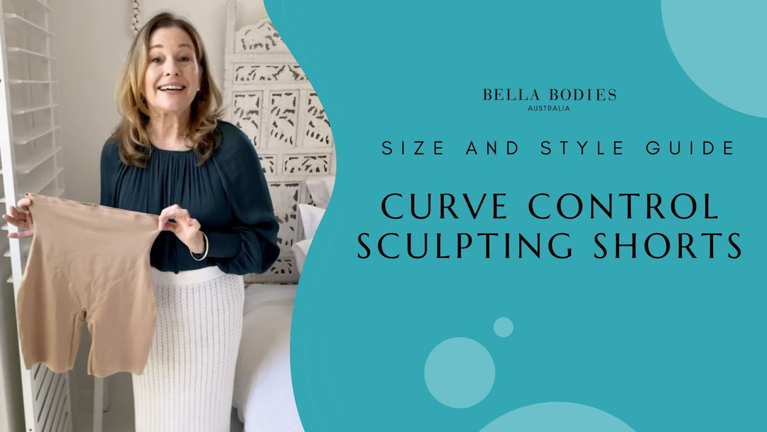 Video of Bella Bodies Australia Curve Control Sculpting Shorts