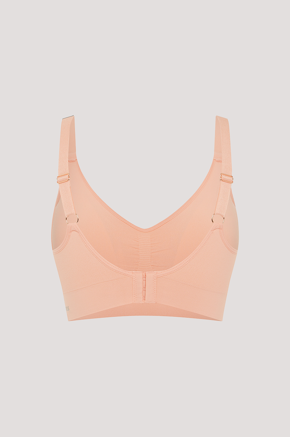 Women's Easy Fit Adjustable Bra in quick dry travel fabric | Peach