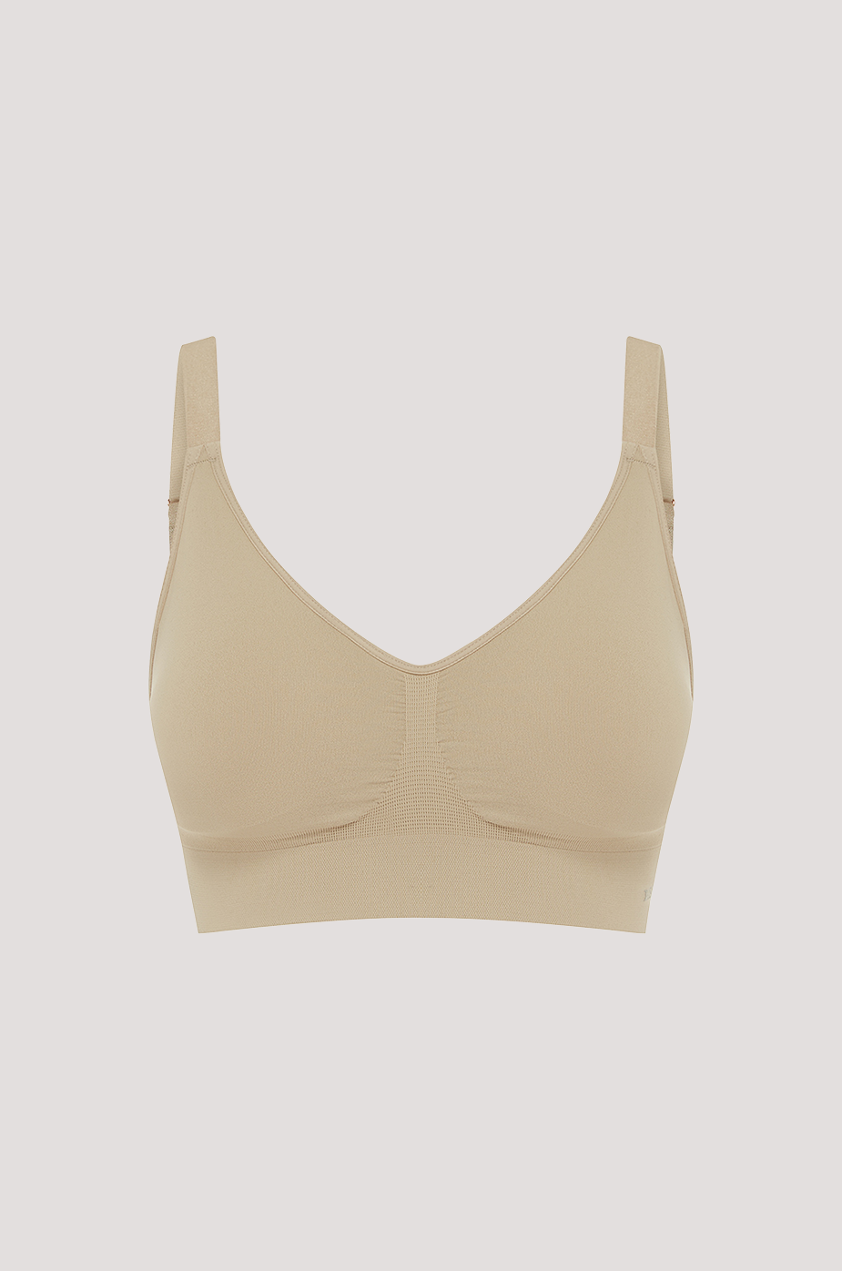Women's Easy Fit Adjustable Bra in quick dry travel fabric |Sand