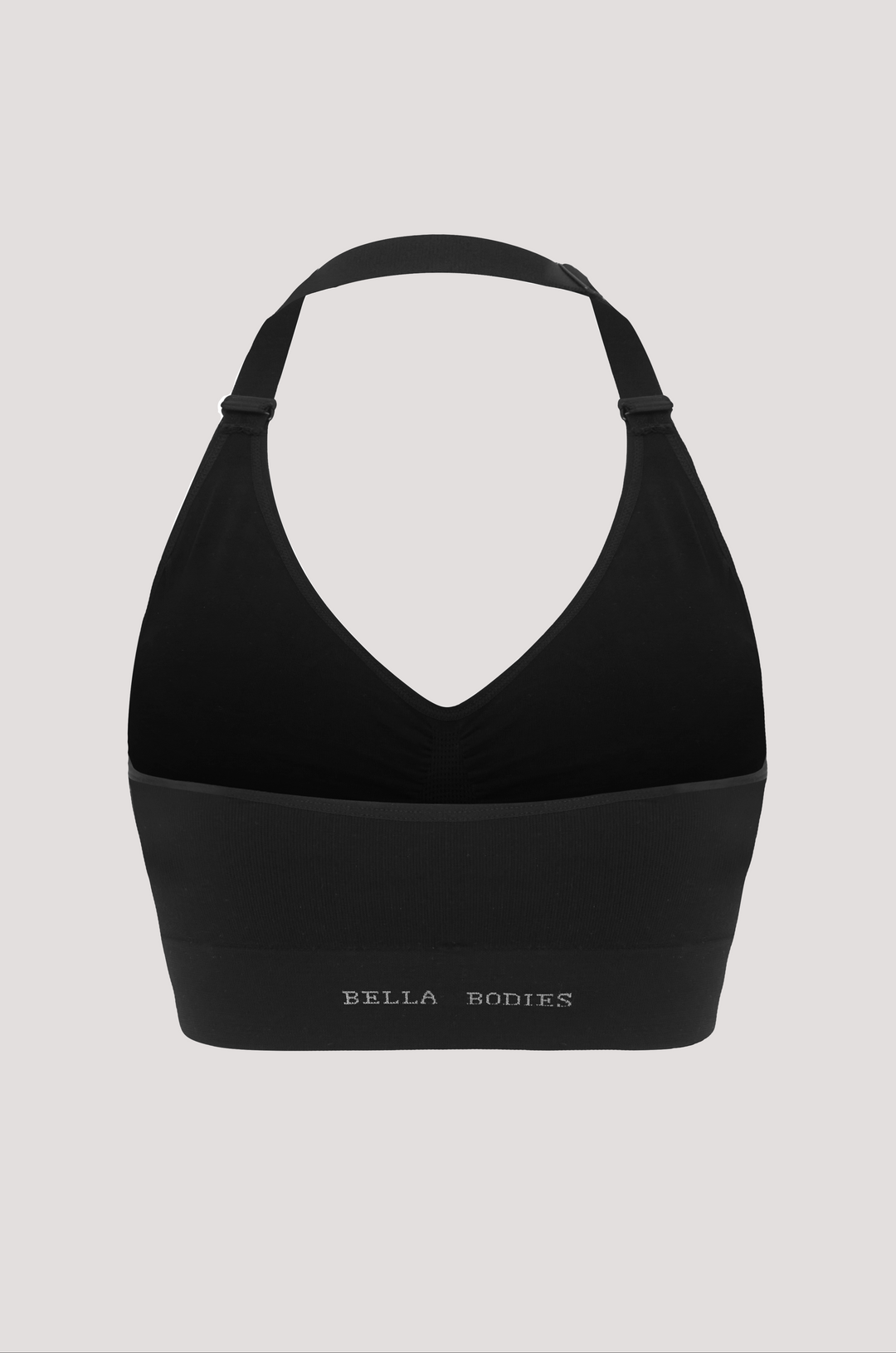 Bella Bodies Racerback Halter Multiway Multi-purpose Comfort Flexibility Bra Black