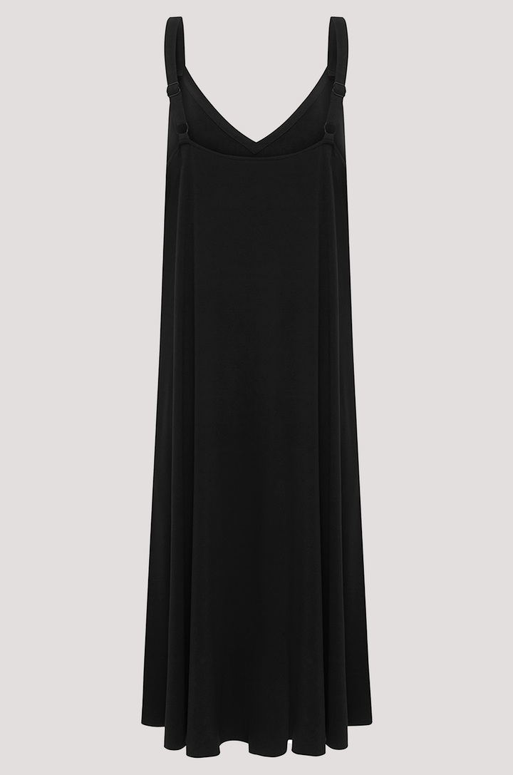 Bella Bodies | Bamboo | Swing Pocket Dress | Black