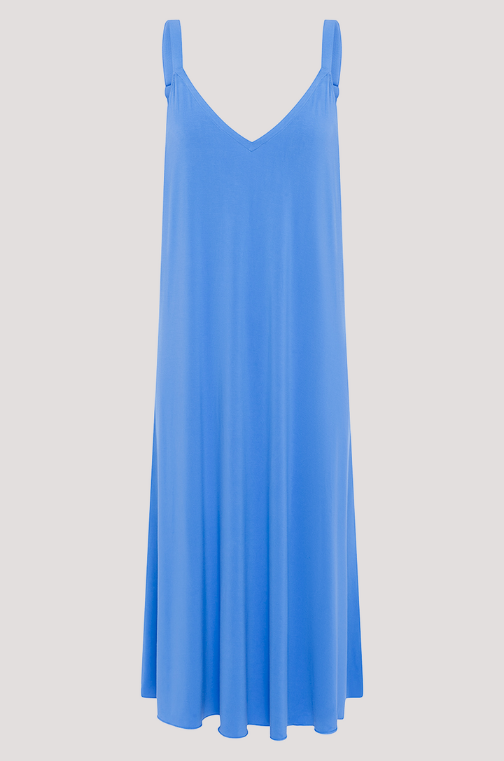 Bella Bodies | Bamboo | Swing Pocket Dress | Cornflower 