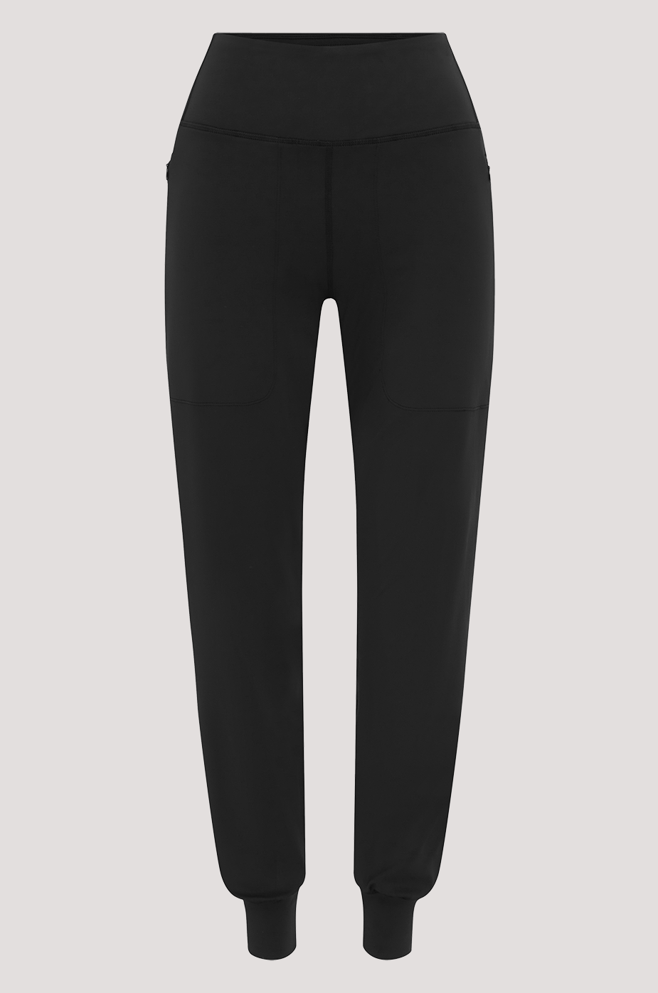Bella Bodies Jogger Invisible Pockets Flattering Black