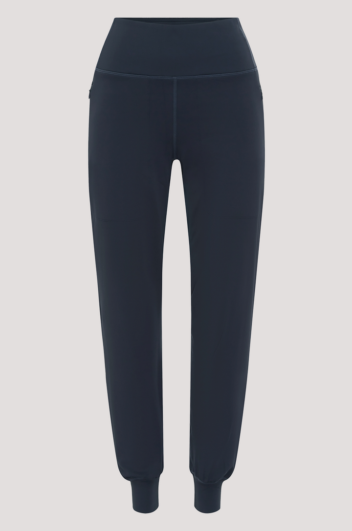 Bella Bodies Jogger Invisible Pockets Flattering Slate Blue