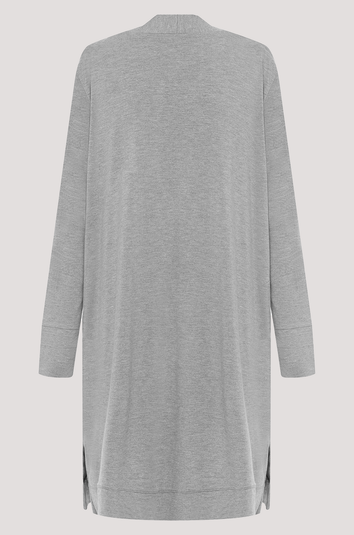 Bella Bodies Everyday Comfort Lightweight Lounge Cardigan Grey Marle