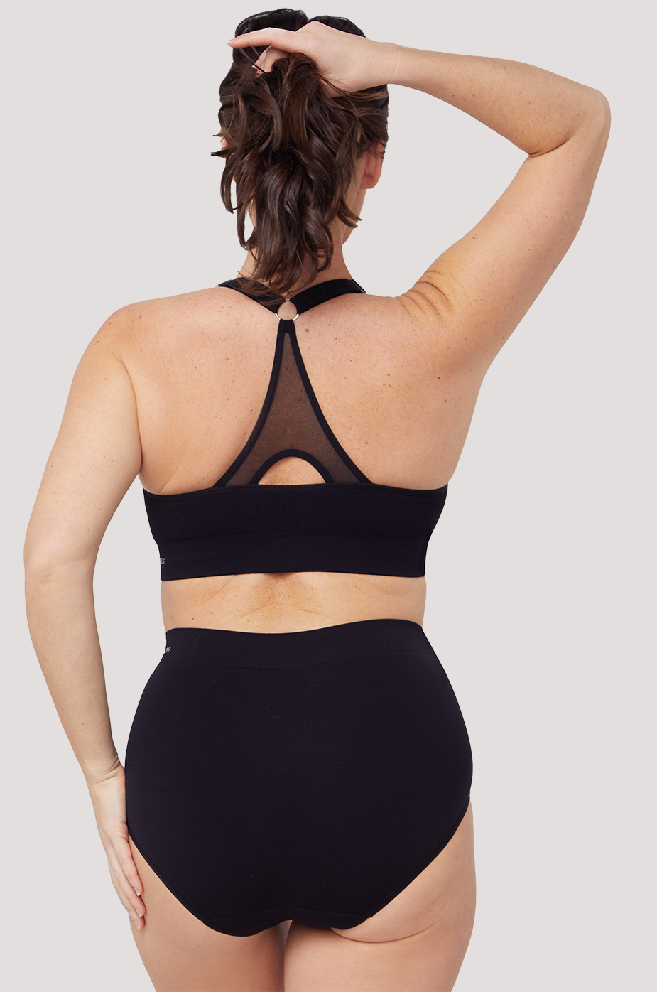 Wirefree Racerback Bra | Bella Bodies Australia | Black