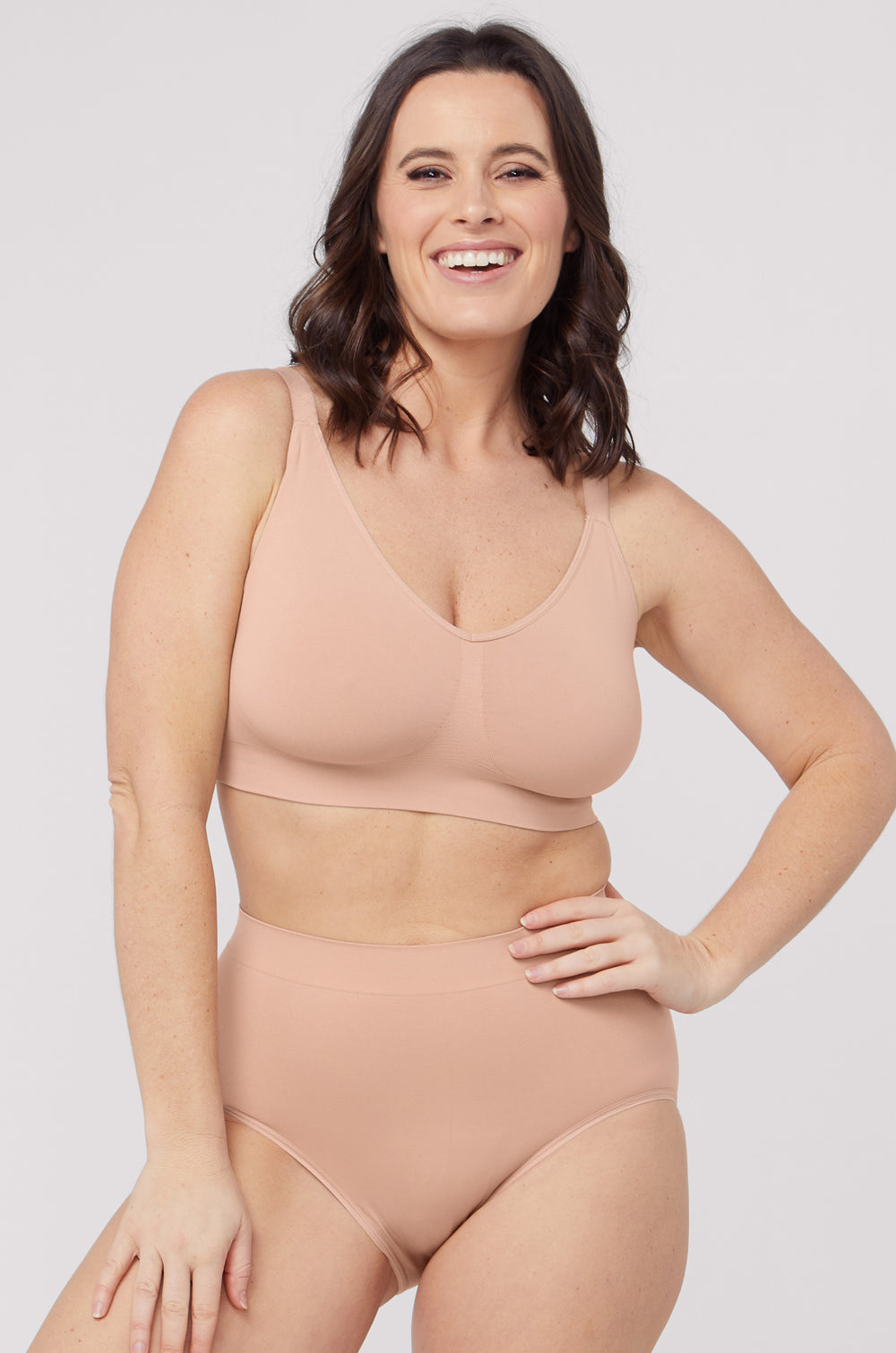 Women's Travel Brief| Bella Bodies Australia | Sorbet | Front