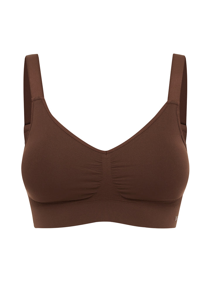 Women's Wireless Stretch Bra | Bella Bodies Australia | Espresso