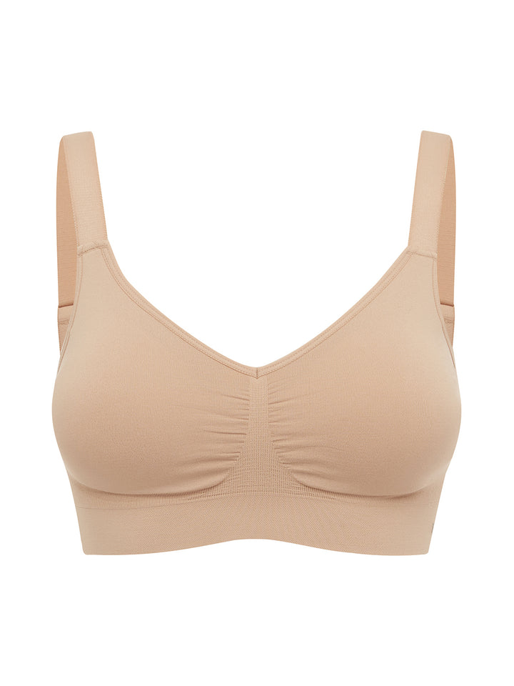 Women's Wireless Stretch Bra | Bella Bodies Australia | Sorbet