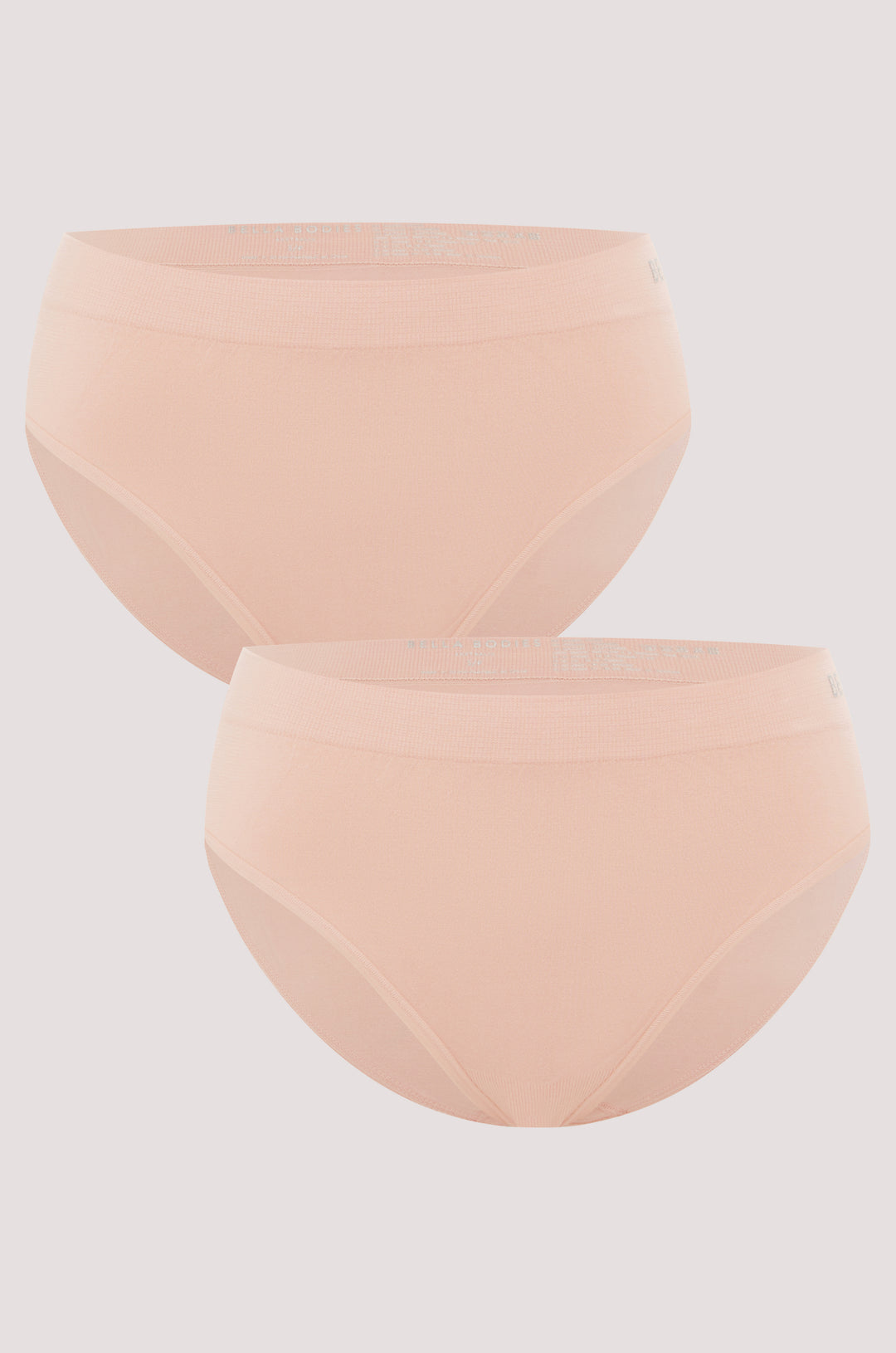 Bella Bodies Bamboo Bikini Brief SORBET+SORBET_572 Front 2PK