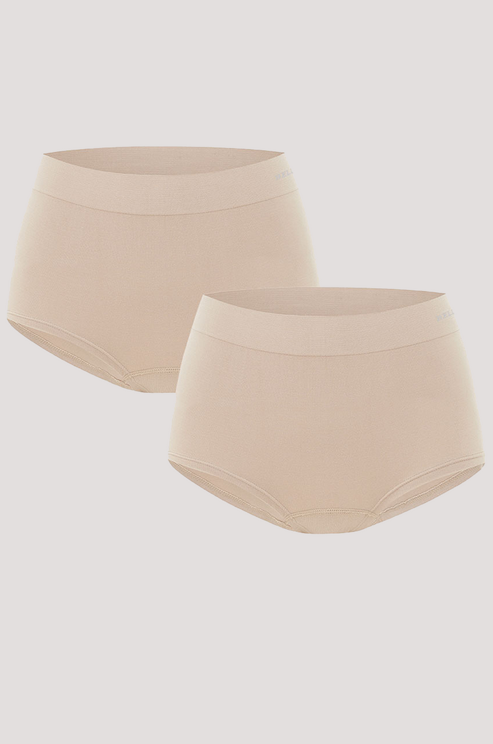 Women's comfortable & breathable short I Bamboo Girl Short | Bella Bodies Australia I Sand, Sand | Front