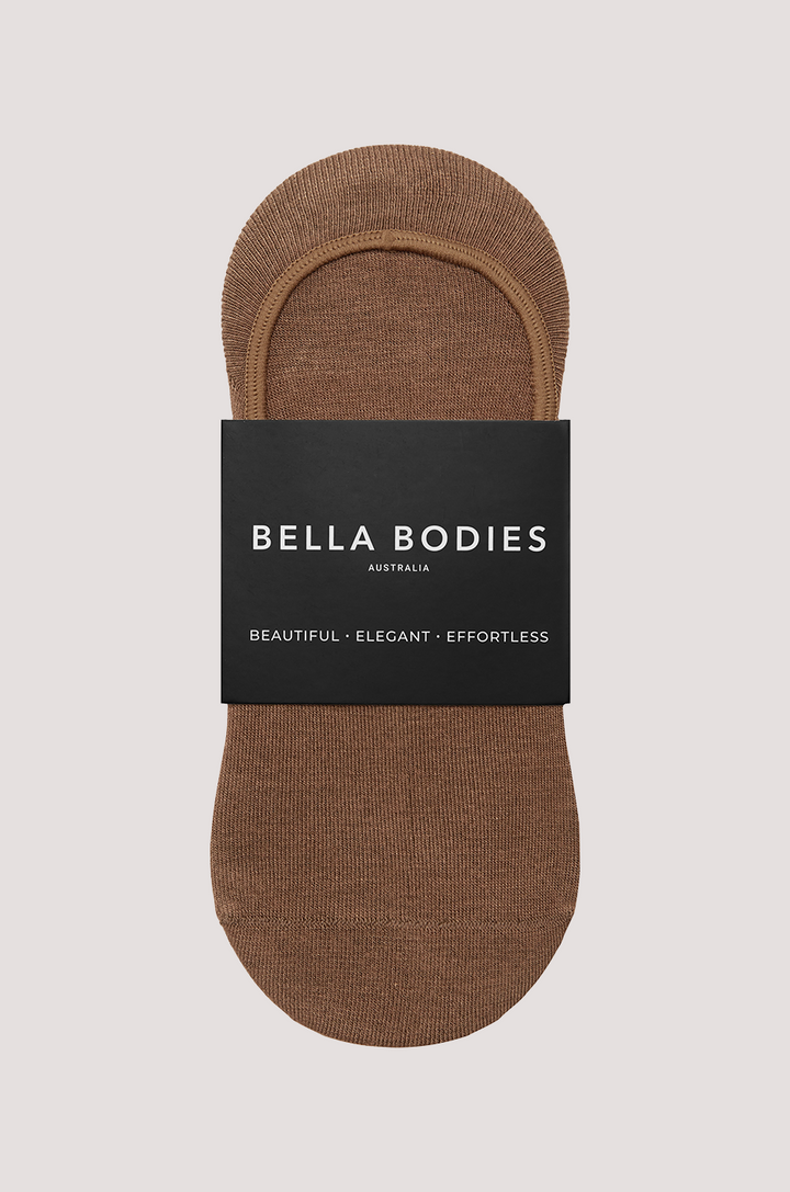 Bella Bodies Bamboo Invisible Socks Wirefree Bras Underwear Intimates Brief New Latest Season Colours. Sorbet, Espresso, Black, White - Add to huge range of colours to choose from.