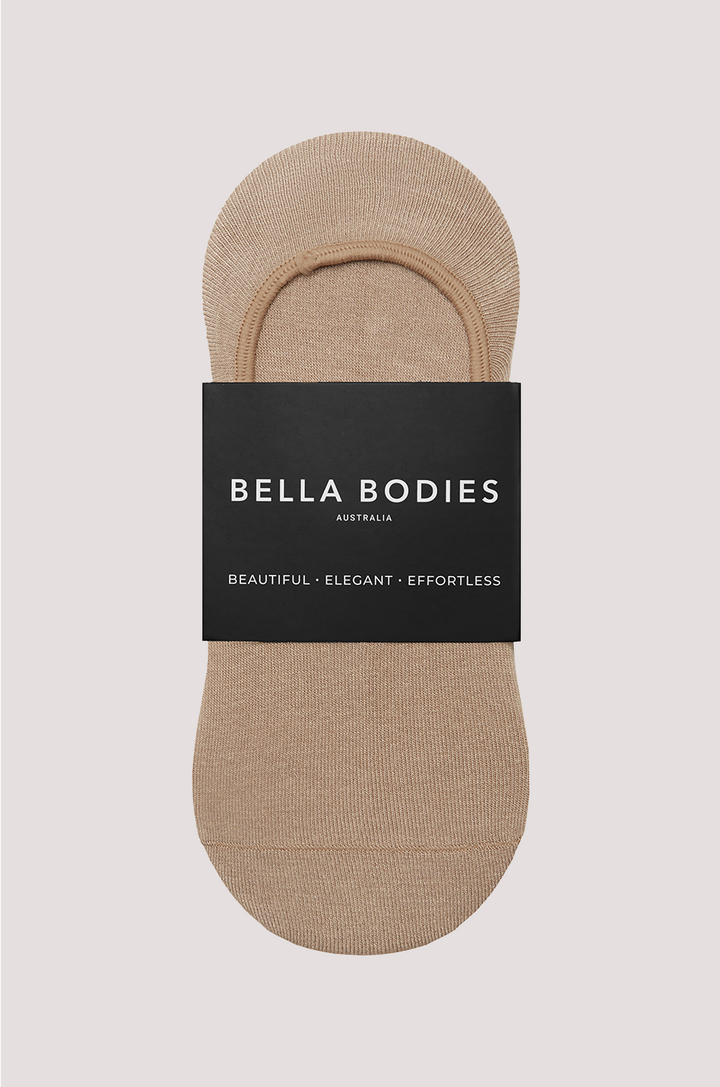 Bella Bodies Bamboo Invisible Socks Wirefree Bras Underwear Intimates Brief New Latest Season Colours. Sorbet, Espresso, Black, White - Add to huge range of colours to choose from.