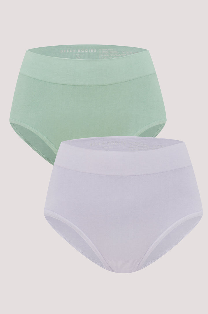Bella_Bodies_Bamboo_Brief_Lilac+Eucalypt_Front_2PK