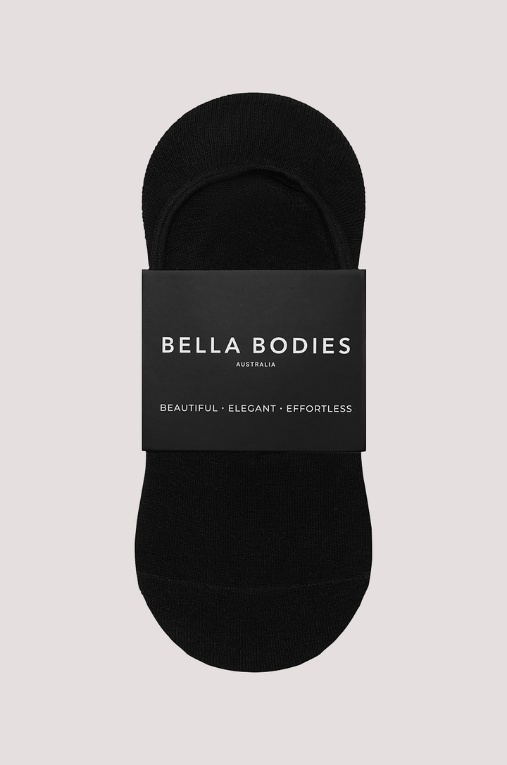 Bella Bodies Bamboo Invisible Socks Wirefree Bras Underwear Intimates Brief New Latest Season Colours. Sorbet, Espresso, Black, White - Add to huge range of colours to choose from.
