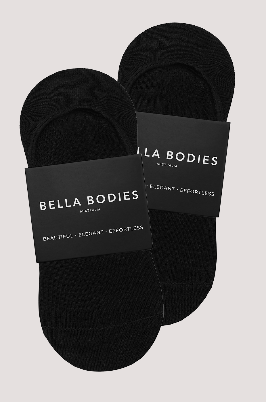 Bella Bodies Bamboo Invisible Socks Wirefree Bras Underwear Intimates Brief New Latest Season Colours. Sorbet, Espresso, Black, White - Add to huge range of colours to choose from.