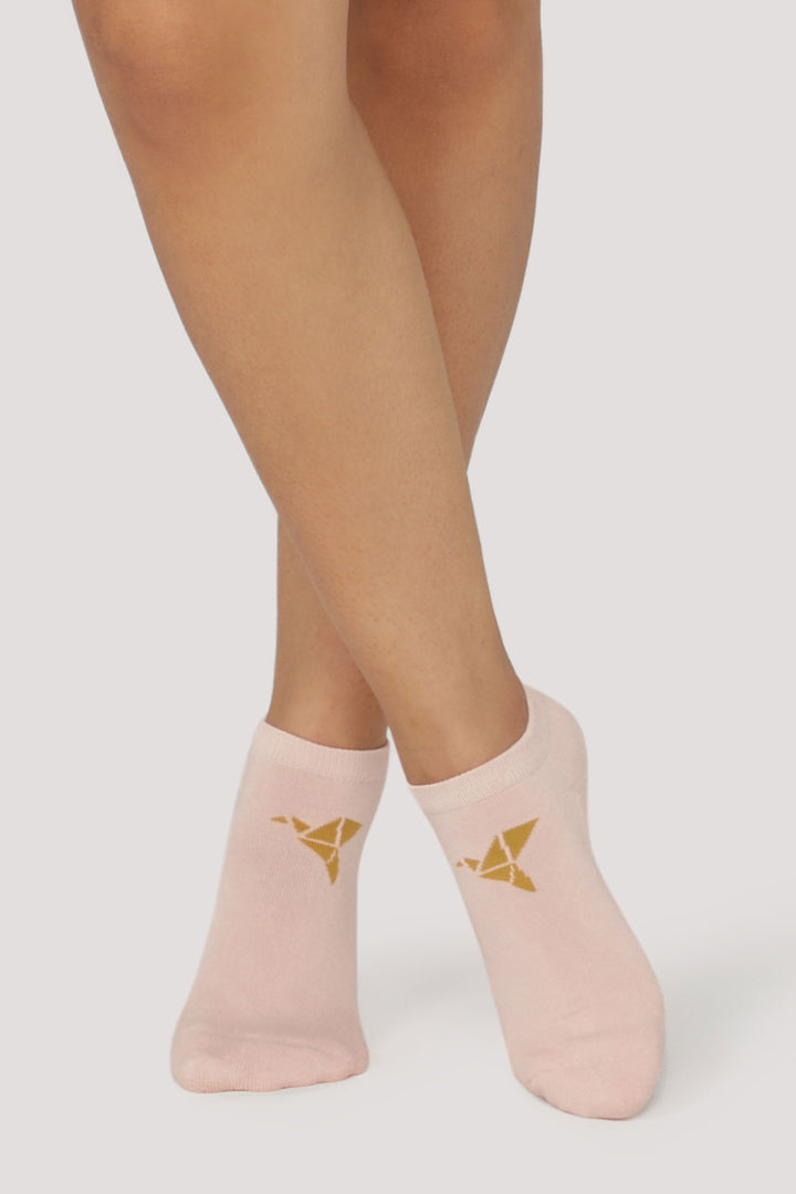 Women's breathable cushioned ankle socks | Socks 4 Pack  I Bella Bodies Australia | Blush