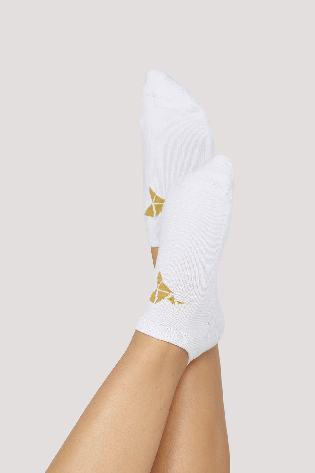 Women's breathable cushioned ankle socks I Bella Bodies Australia | White