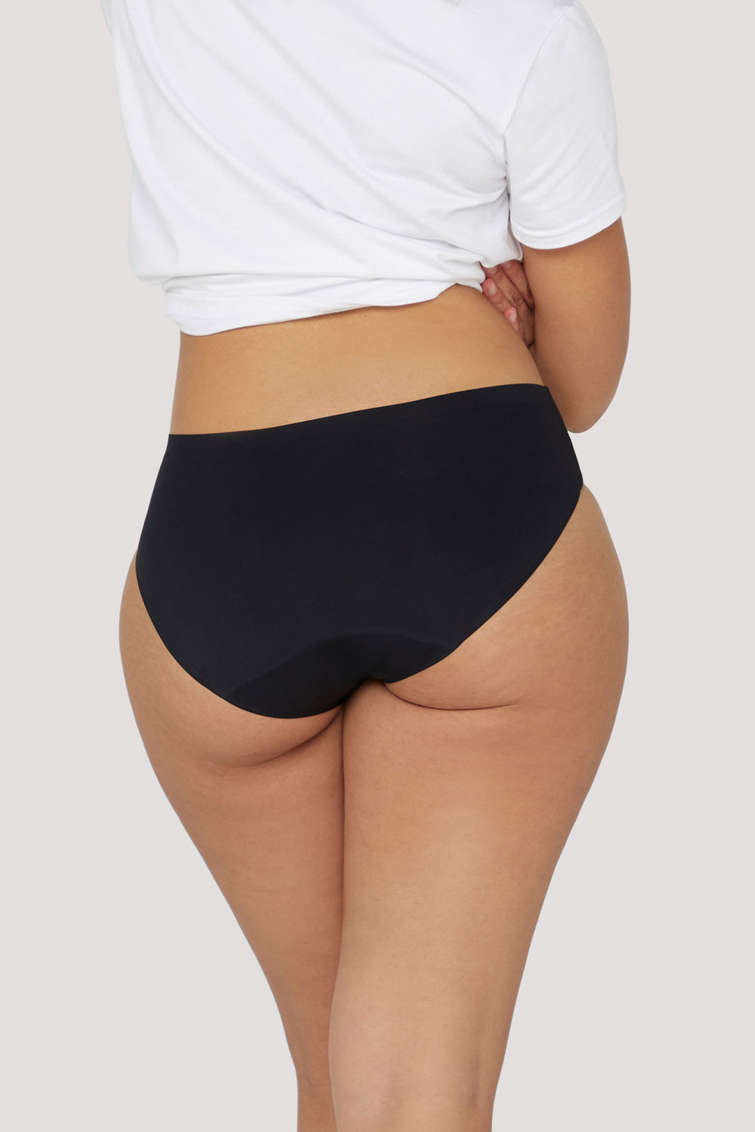 Light Bladder Leakage Underwear | Bella Bodies Australia | Black | Back