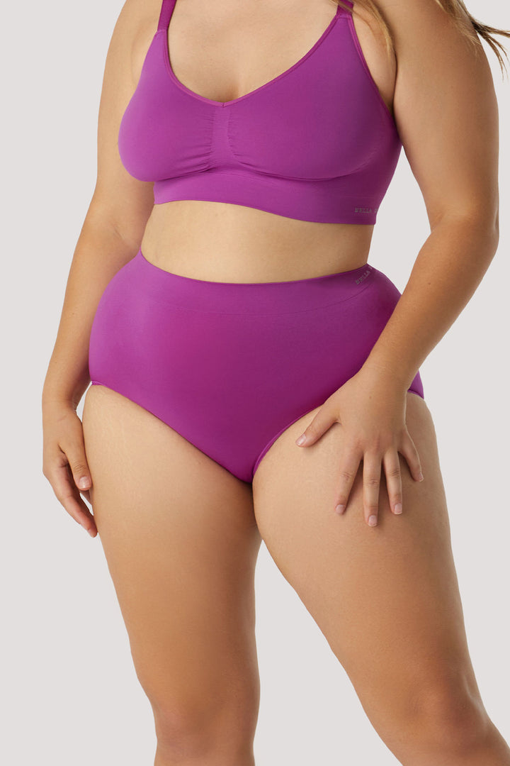 Women's slimming & firming high waist shapewear underwear | Bella Bodies Australia | Viola | Front