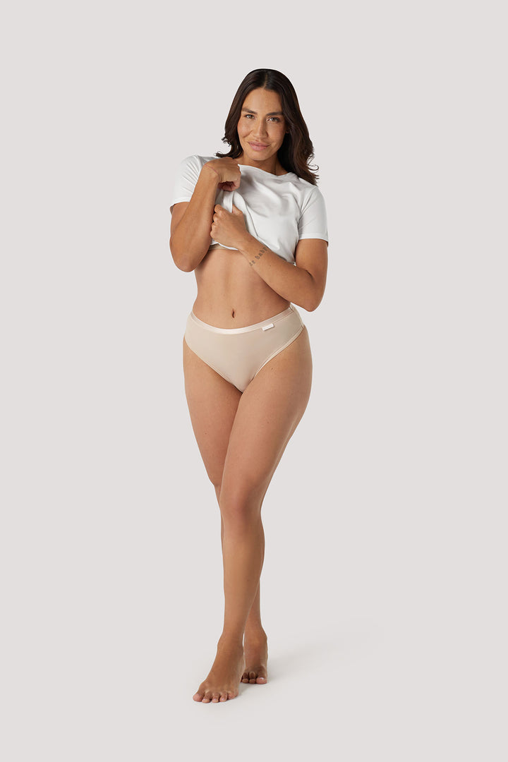 Brazilian Cheeky Underwear  | Bella Bodies Australia | Sand