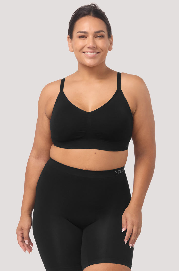 Coolfit Everyday Anti Chafing Shorts I Bella Bodies Australia I Black | Front