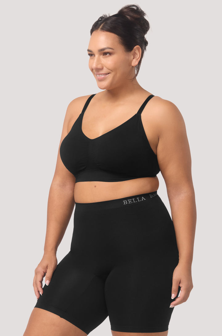 Coolfit Everyday Anti Chafing Shorts I Bella Bodies Australia I Black | Left