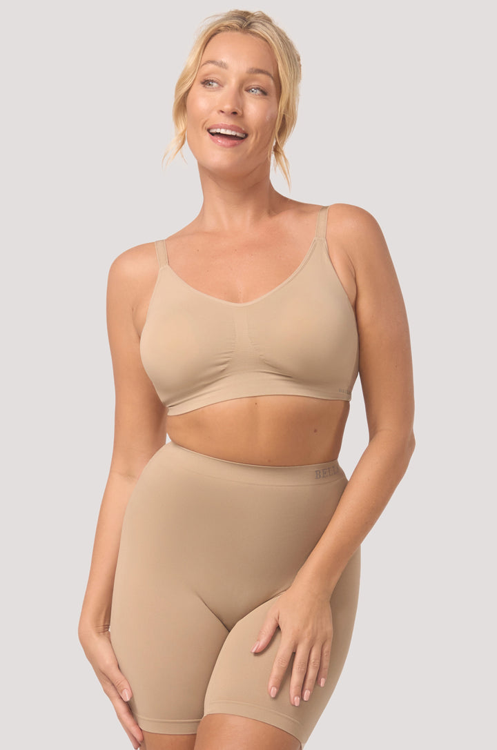 Coolfit Everyday Anti Chafing Shorts I Bella Bodies Australia I Sand | Front