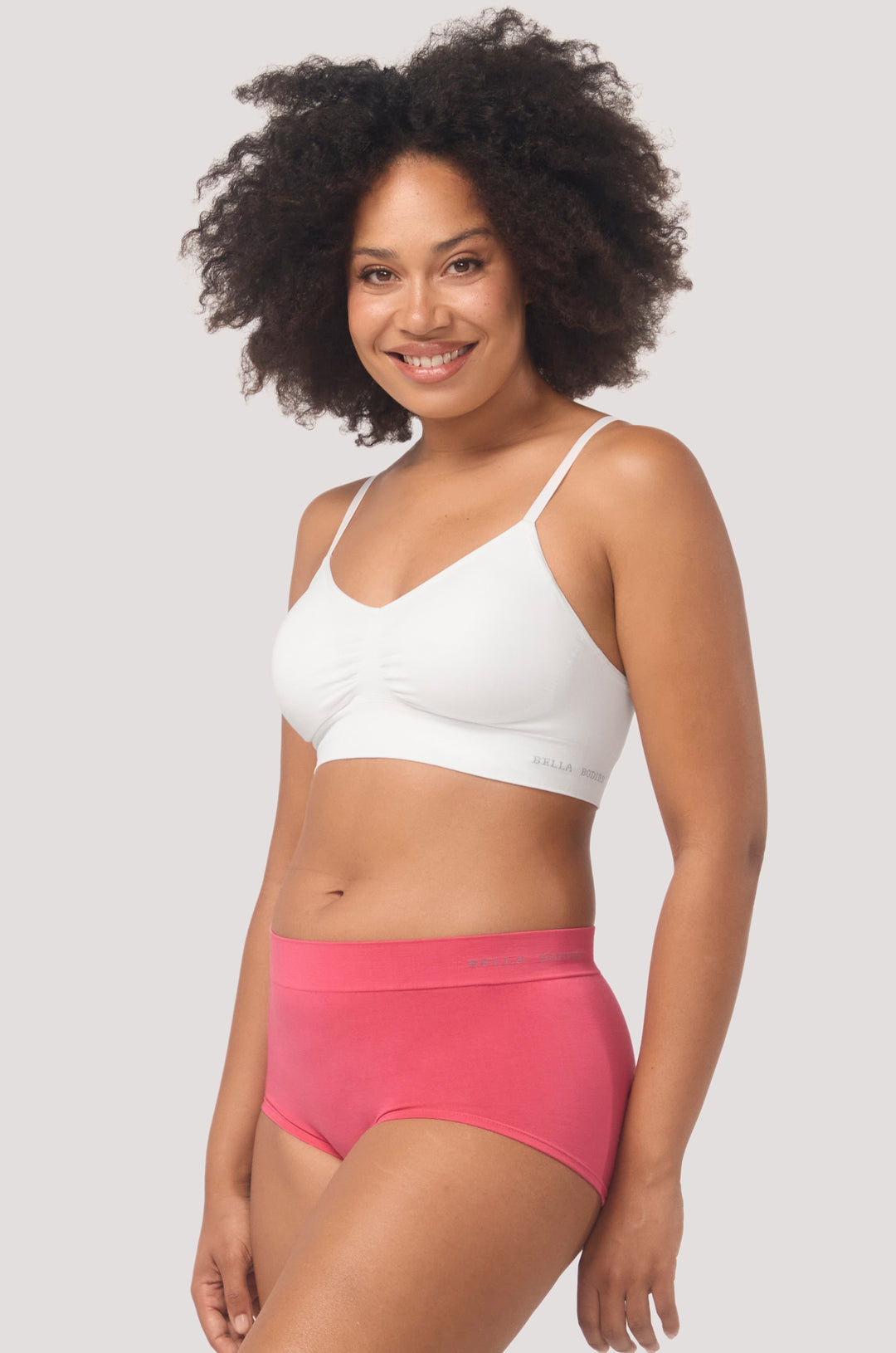 Women's comfortable & breathable short I Bamboo Girl Short | Bella Bodies Australia I Deep Rose | Left