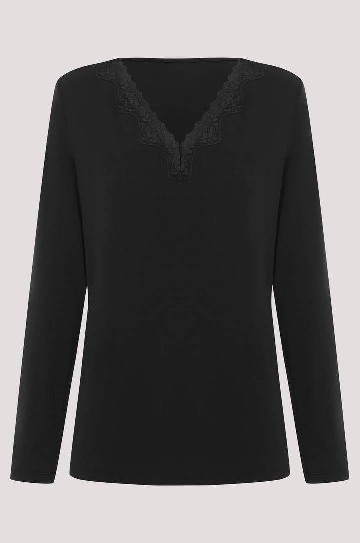 Silk Touch Long Sleeve Pyjama Set