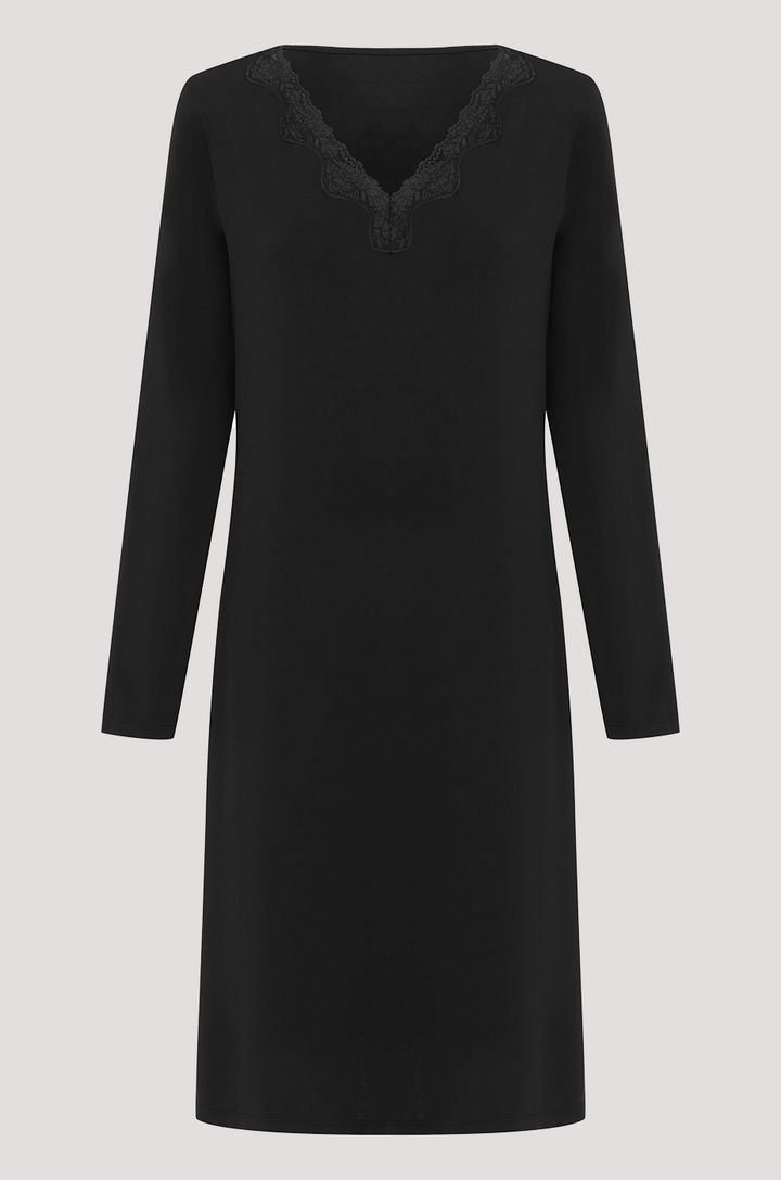 Silk Touch Long Sleeve Sleep Slip