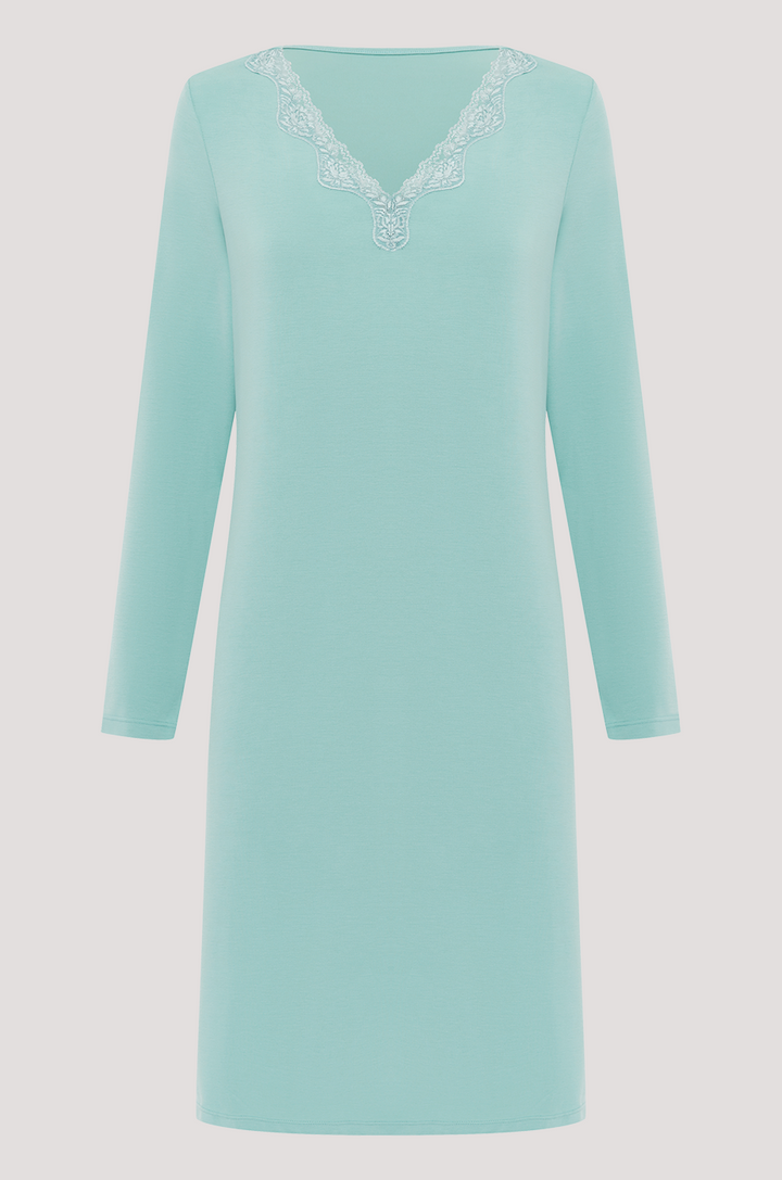 Silk Touch Long Sleeve Sleep Slip