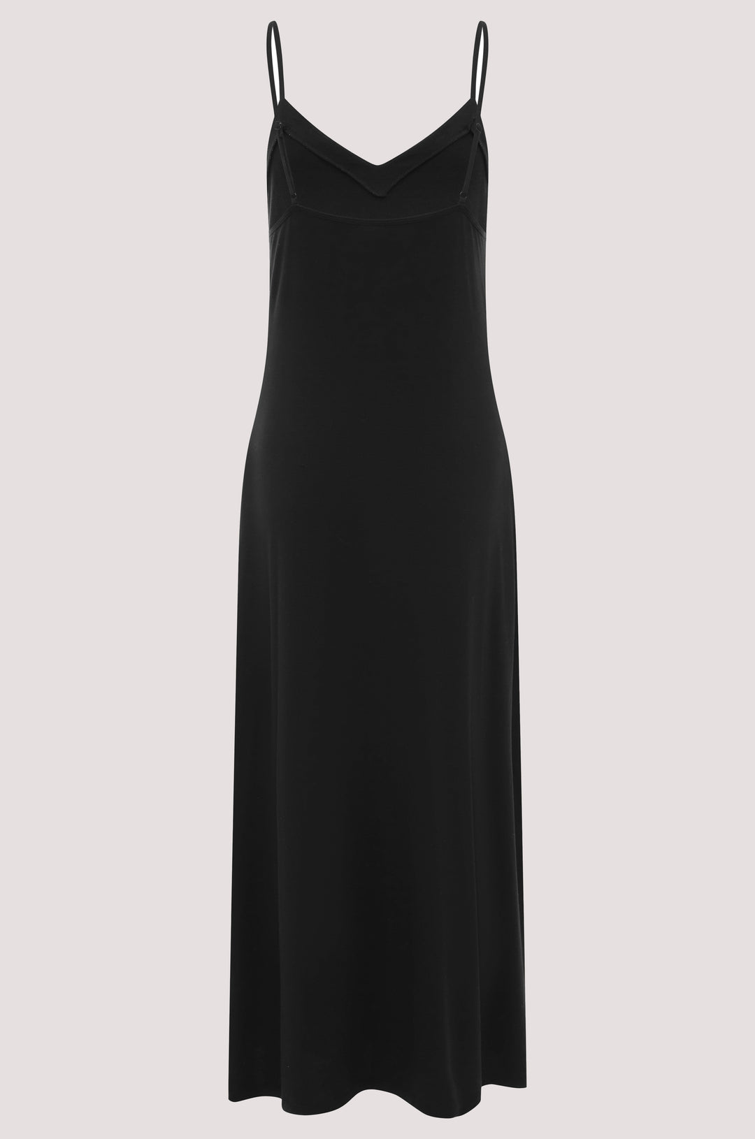 Bella Bodies BioLuxe Maxi Pocket Dress BLACK
