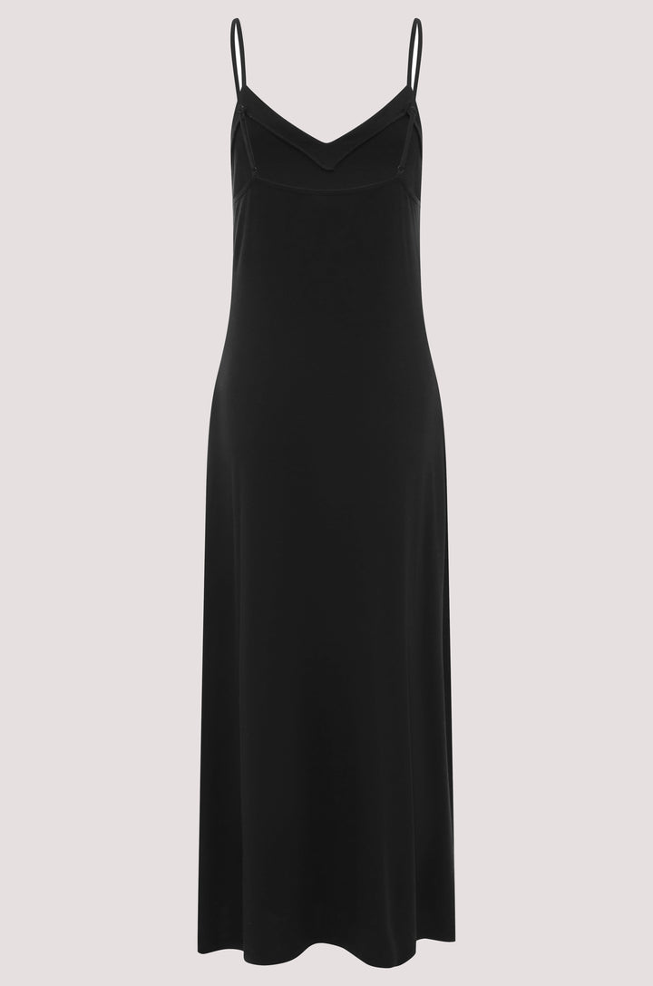 Bella Bodies BioLuxe Maxi Pocket Dress BLACK