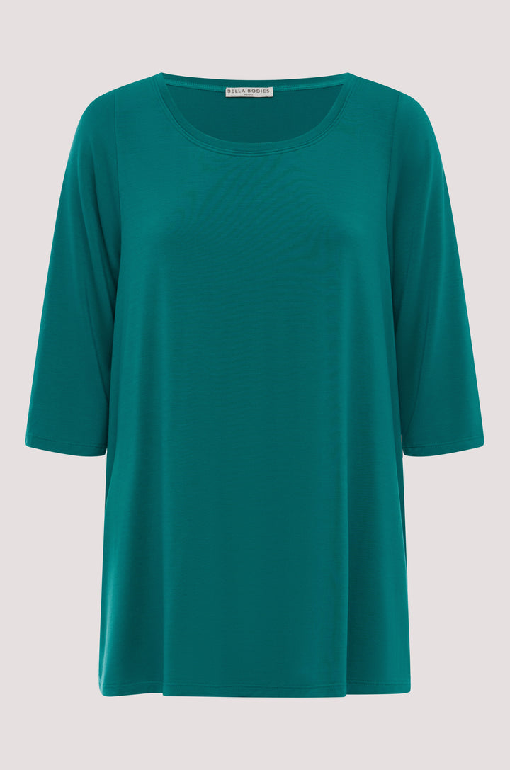 Bella Bodies BioLuxe Half Sleeve Swing T-Shirt OCEAN