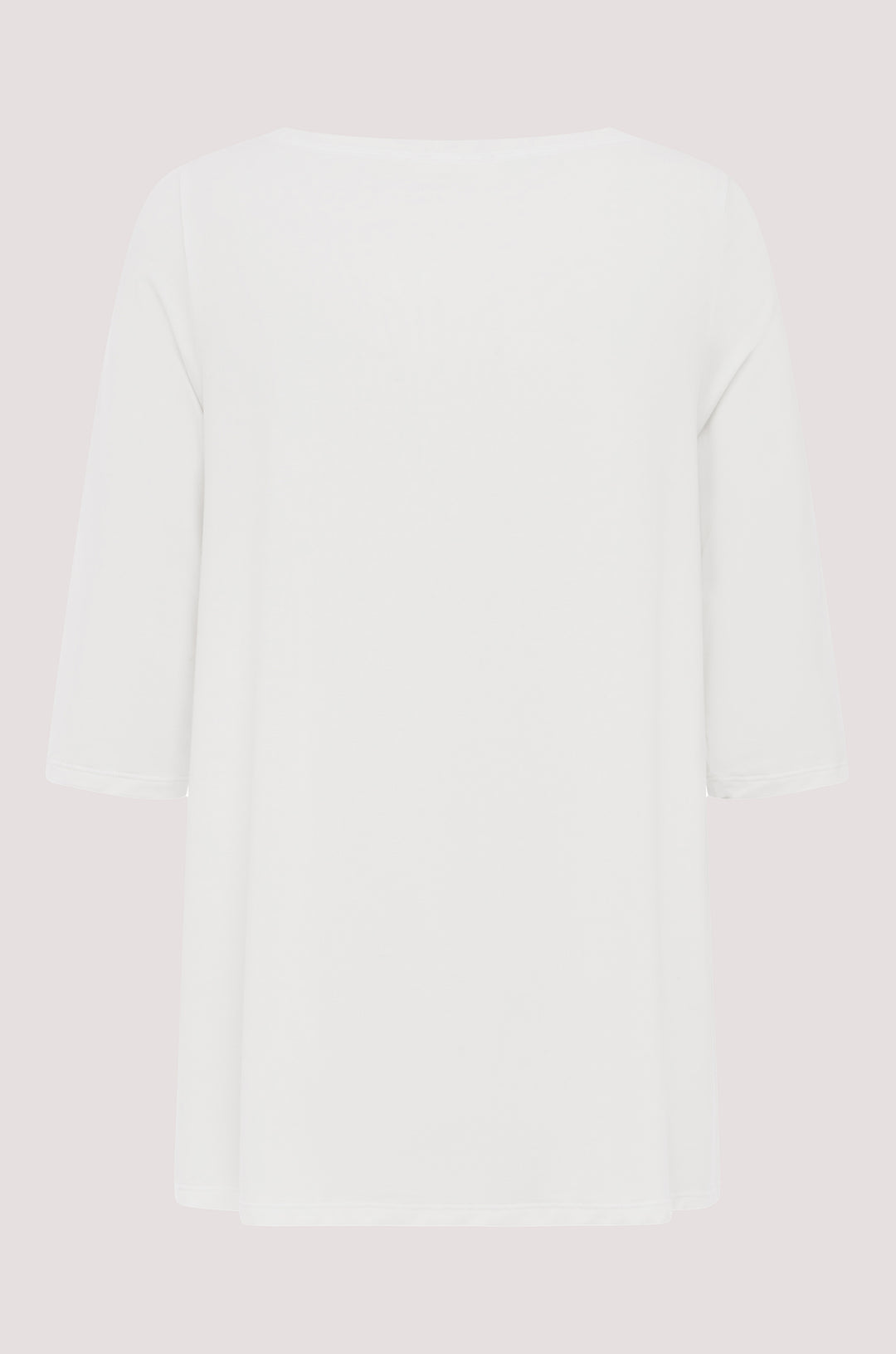 Bella Bodies BioLuxe Half Sleeve Swing T-Shirt WHITE
