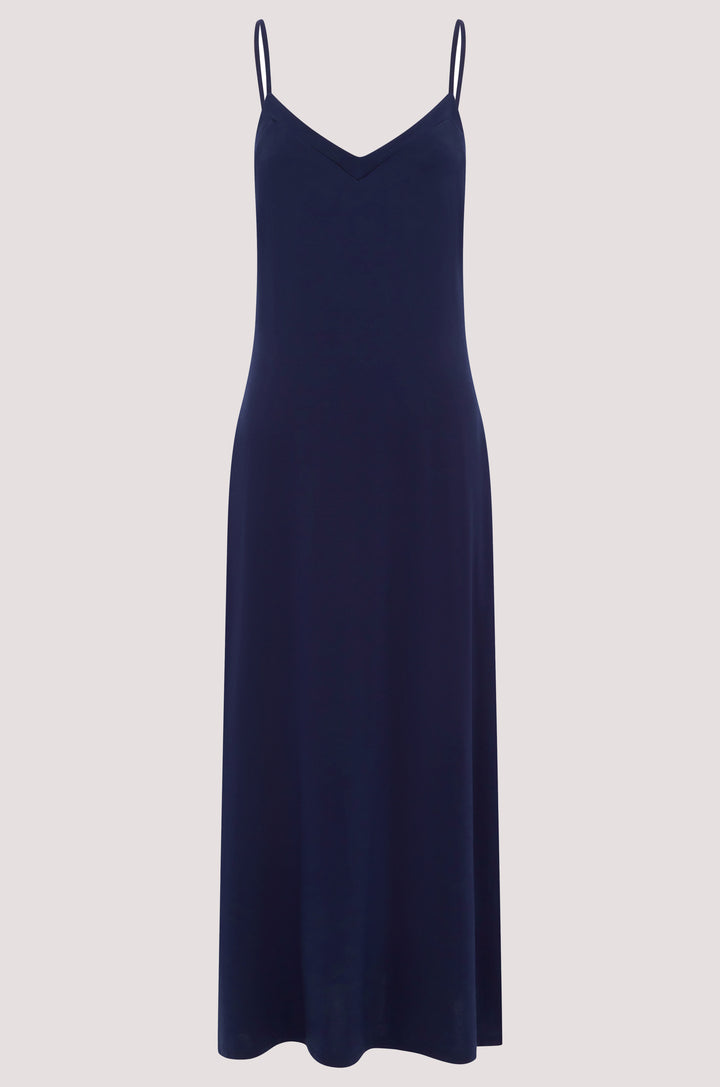 Bella Bodies BioLuxe Maxi Pocket Dress NAVY