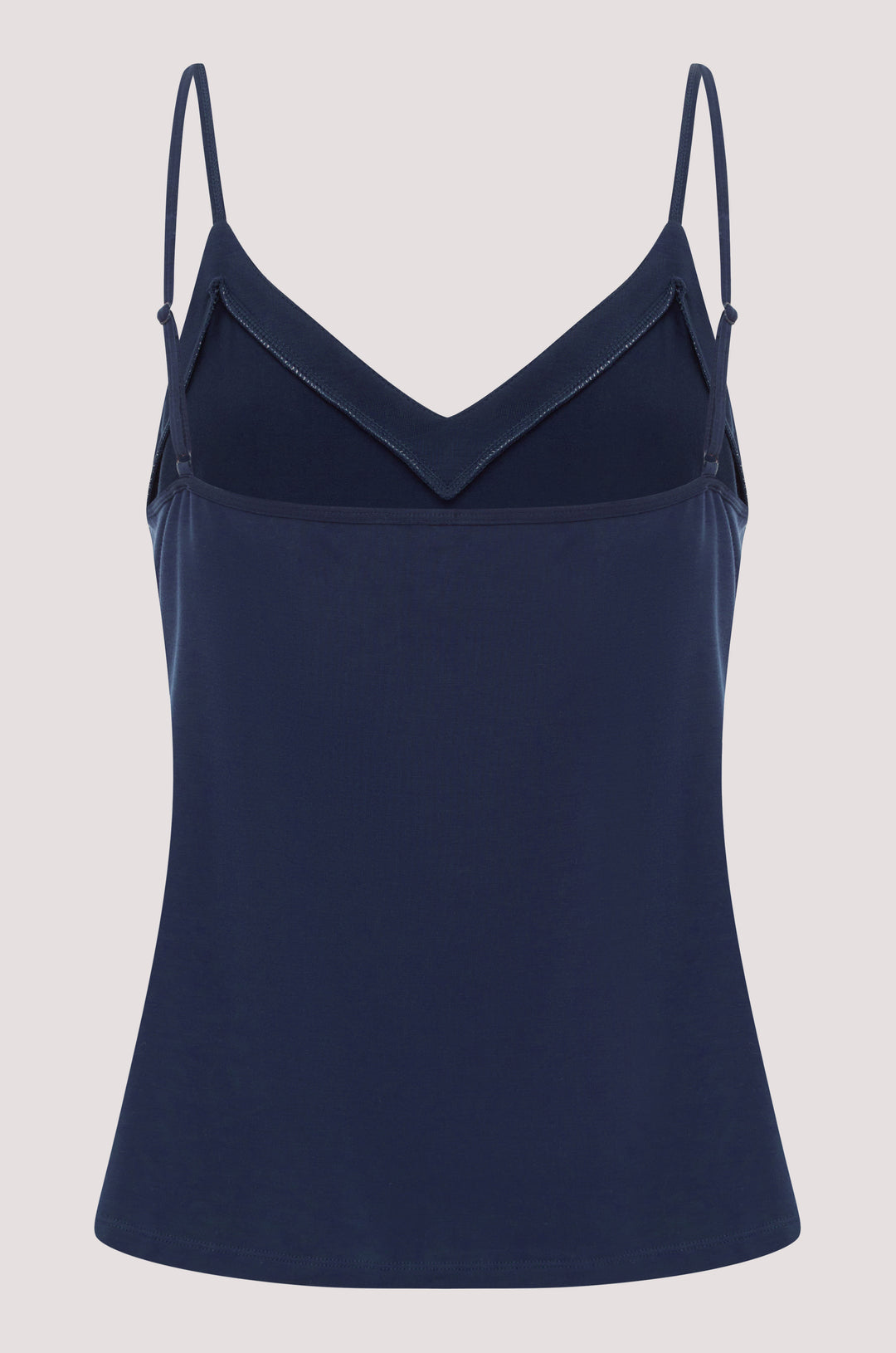 Bella Bodies BioLuxe Slim Strap Blouse NAVY