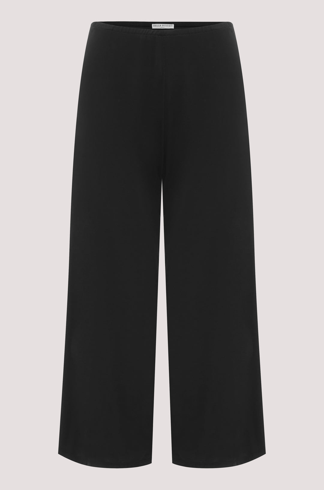Bella Bodies BioLuxe Wide Leg Capri Pant BLACK