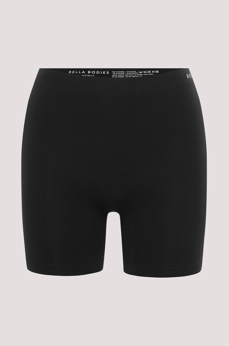 Bella Bodies CoolFit Quick-Dry ShortyShort BLACK 981 Front