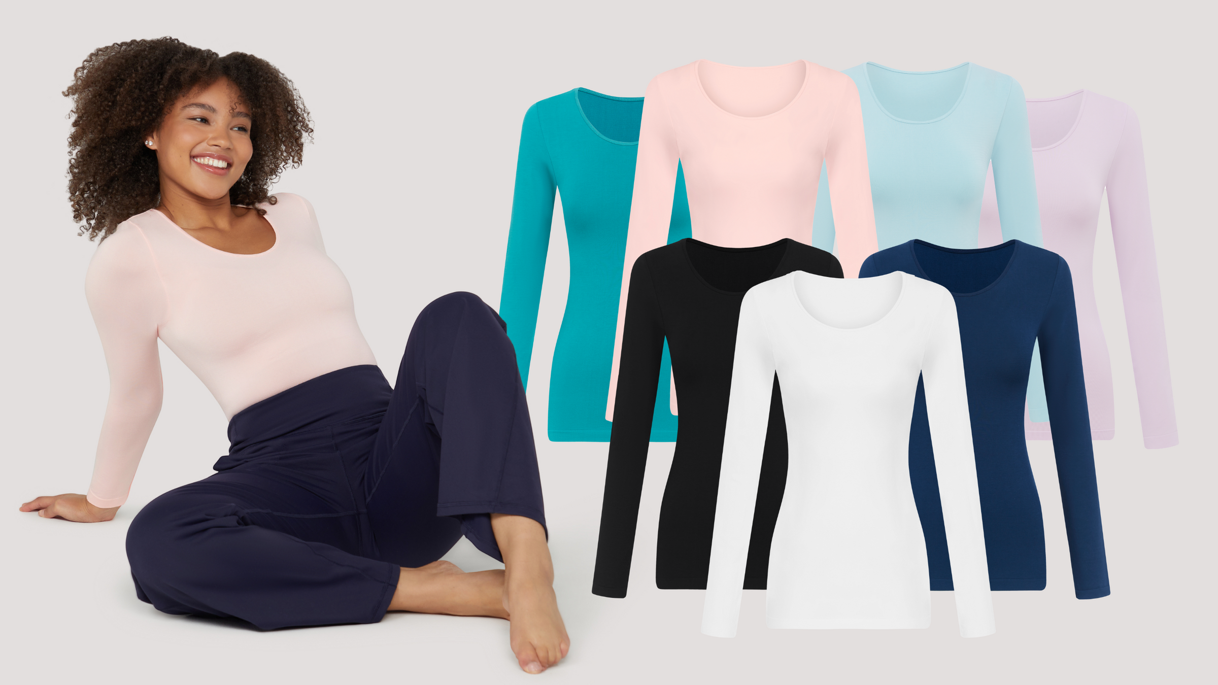 Get the 2nd Pure Comfort Long Sleeve Top 25% off | Bella Bodies Australia