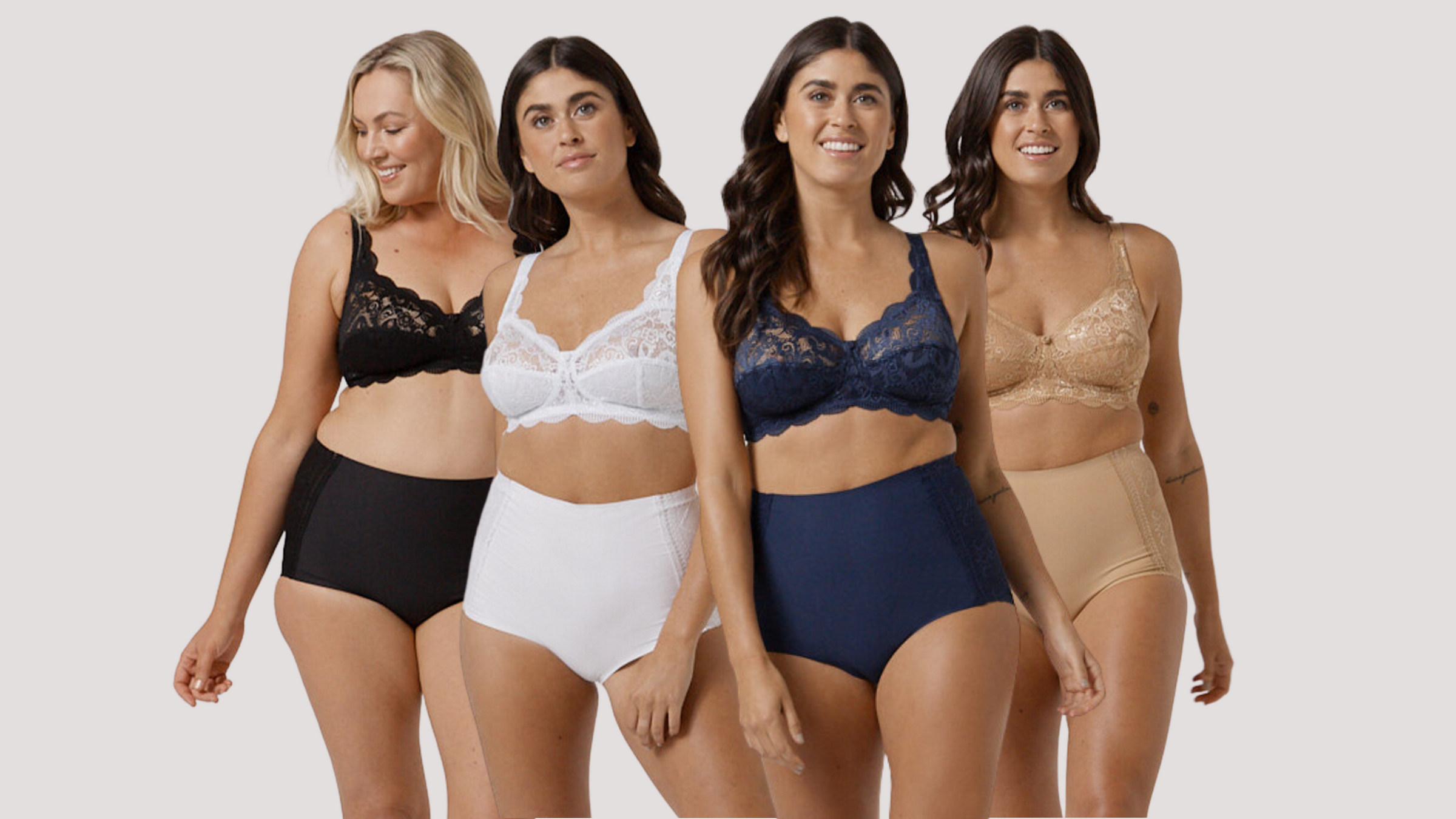 Supportive Wirefree Lace Bra | Bella Bodies Australia